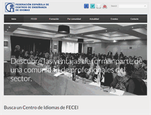 Tablet Screenshot of fecei.org